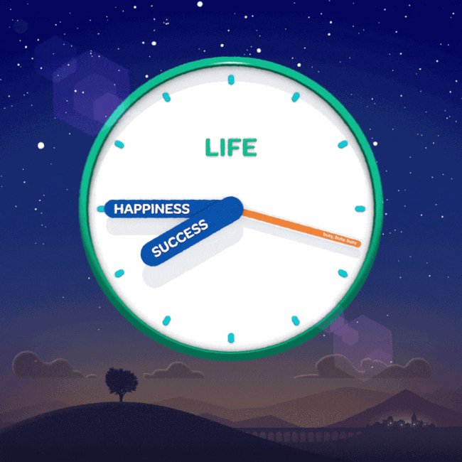 Chris Croft's Life Clock and within the clock are the ten components that make up a successful life. You only get one life so it is important to make the most of it.